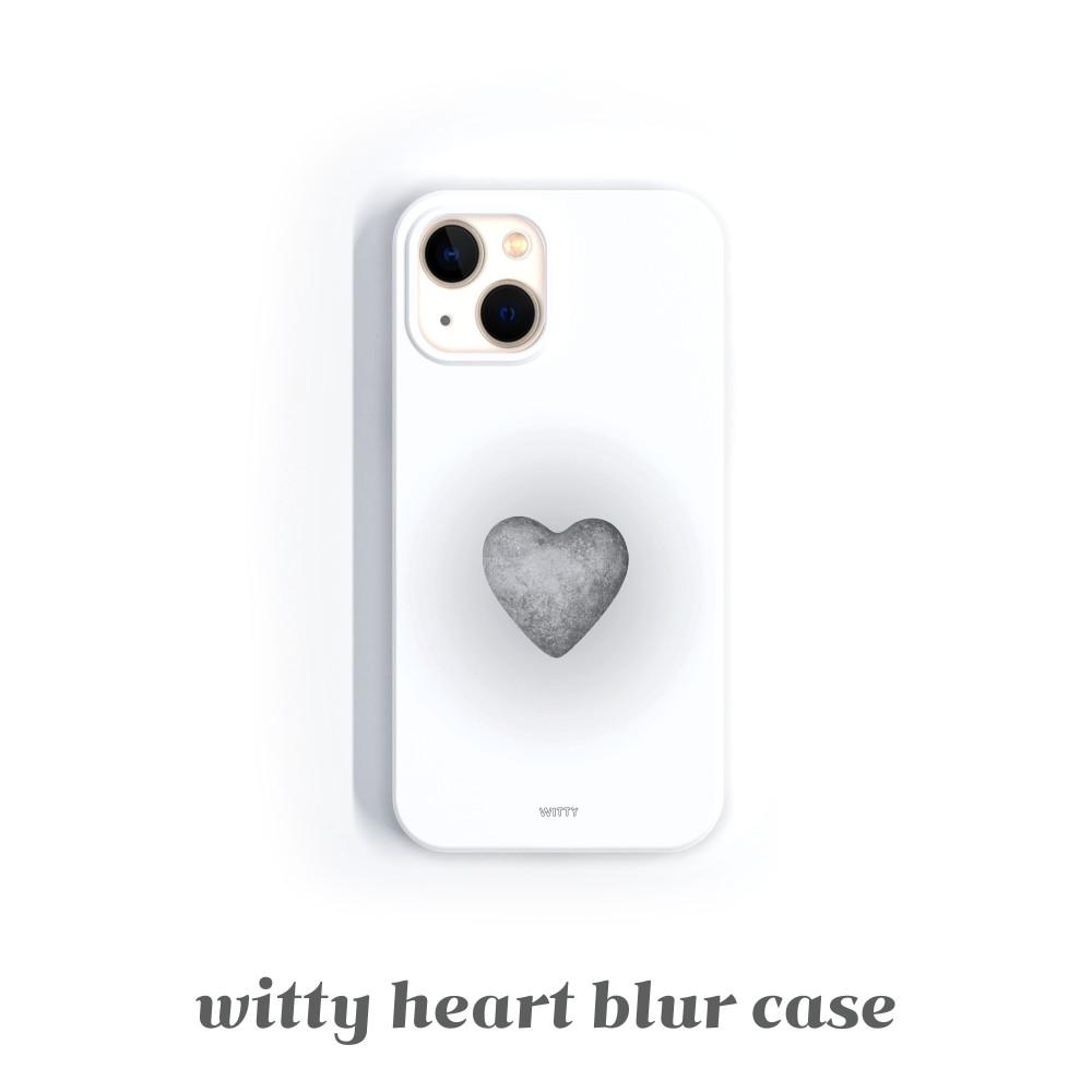 [위티] heart blur case