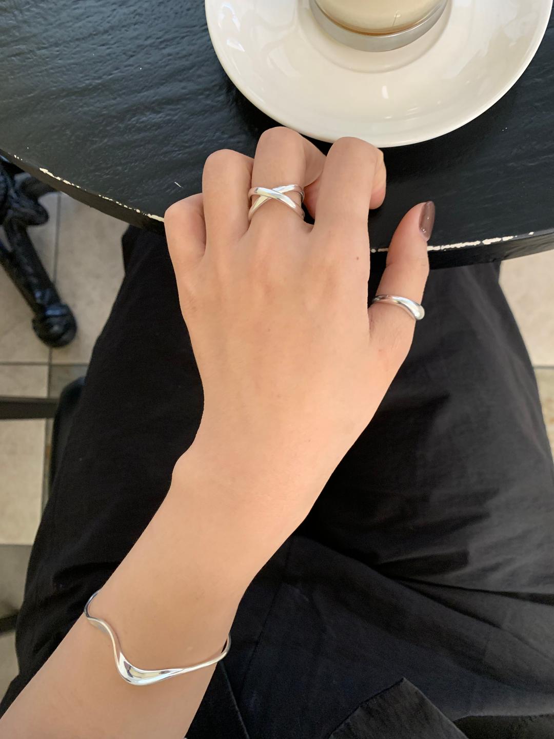 (silver925) Axis open ring