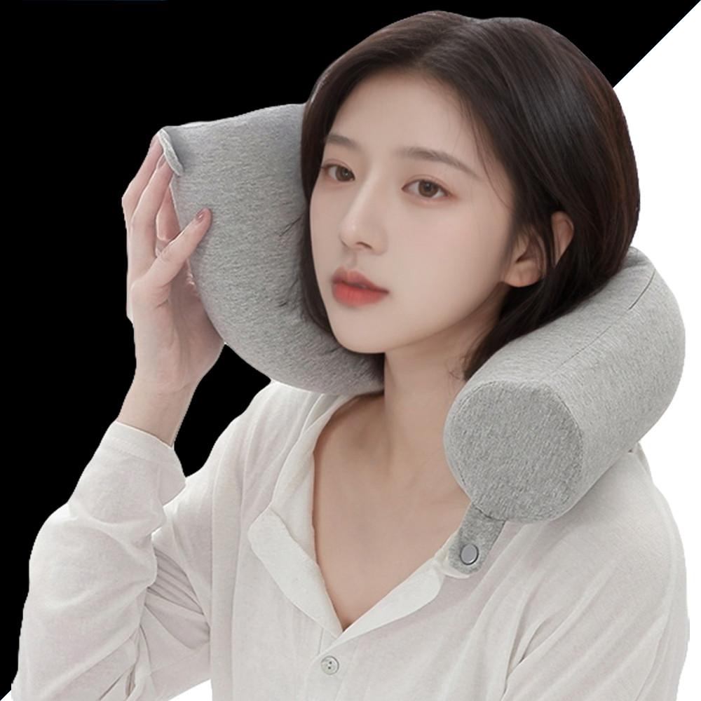 비행기 목 쿠션 기내용 목베개 여행용 승무원 공항