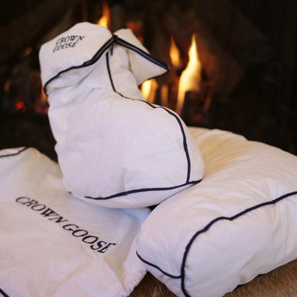 크라운구스 멜로우 구스다운 부츠(산다라박 수면 패딩양말)