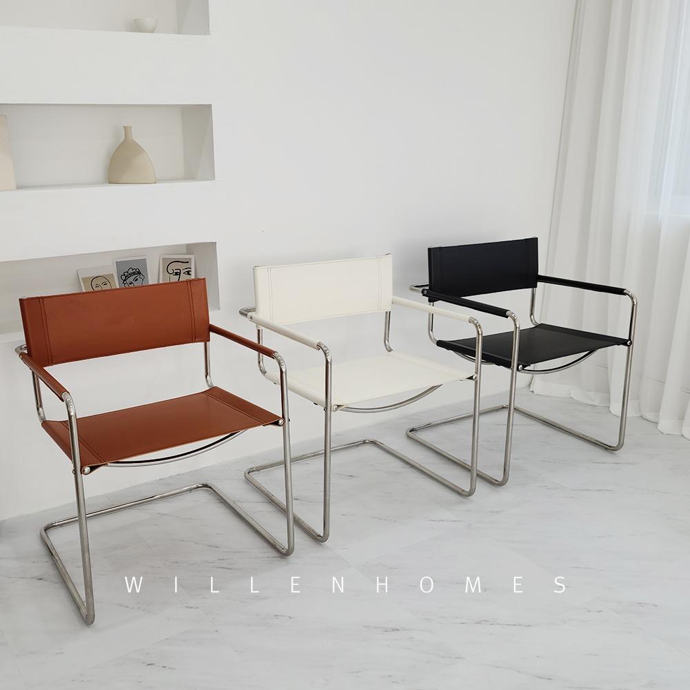 캔틸레버 S34 바실리 암 체어 - 바우하우스 마르트스탐디자인 카페 거실 라운지 의자