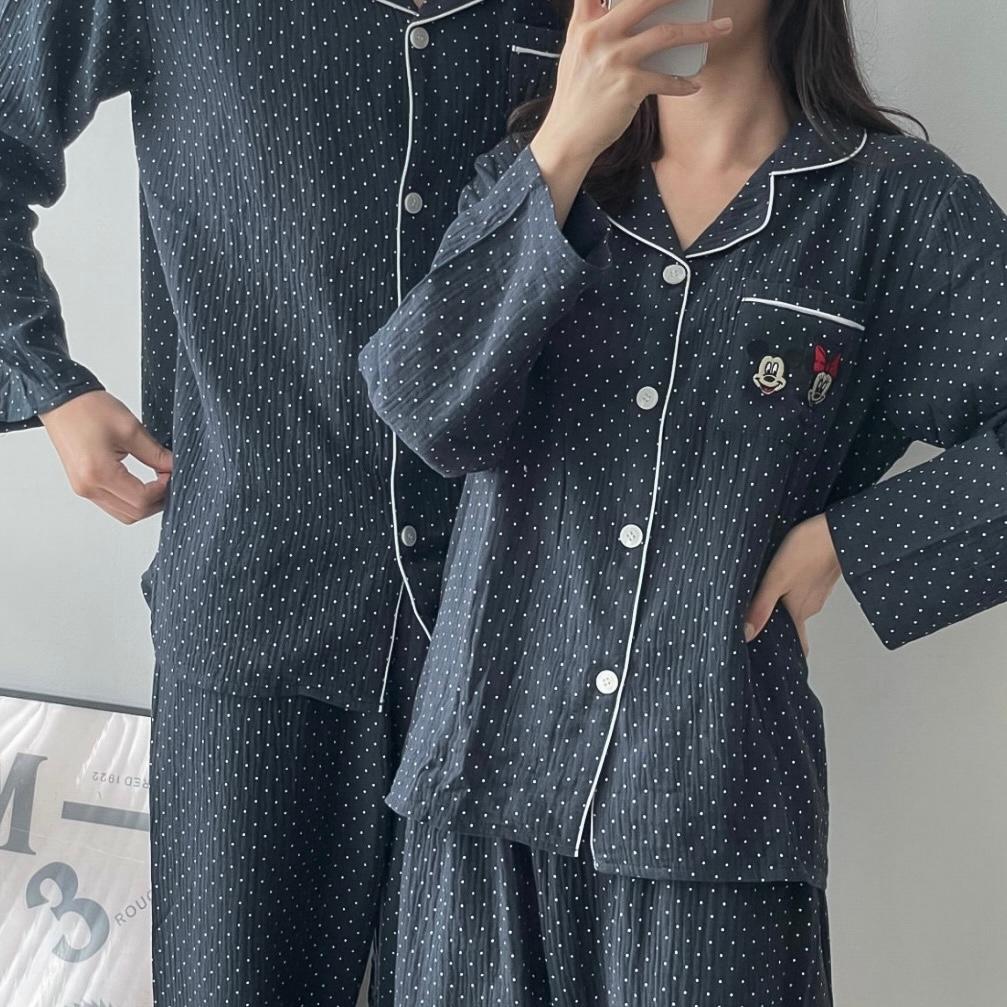 [Original] Mickey&Minnie dotted pajama (2size)