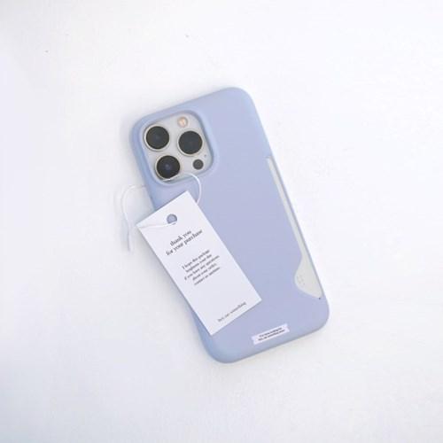 Milky blue 카드수납 케이스