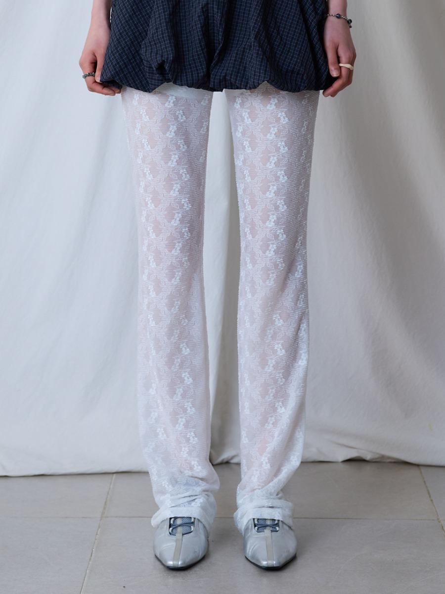 L17 LACE PANTS(WHITE)