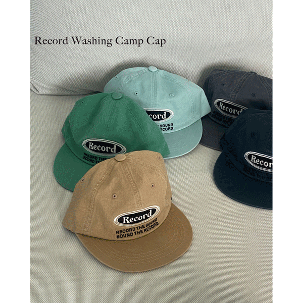 리코드 워싱 캠프캡