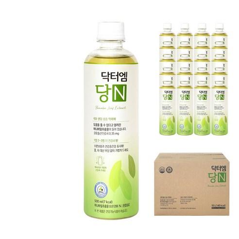 닥터엠 당N 500ml 바나바잎 추출물 차 음료 기능성표시식품, 500ml, 20개 - 기타차음료 | 쿠팡
