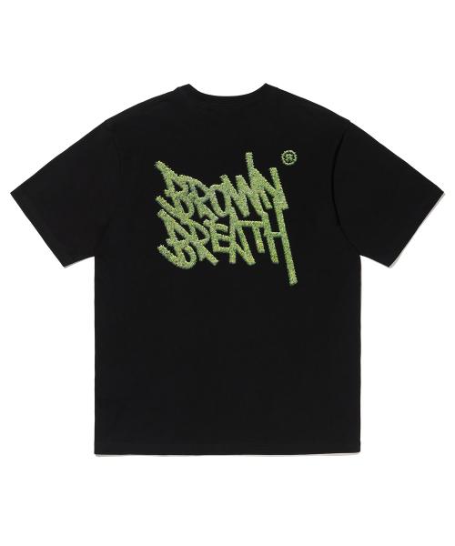 GRASS TAG TEE - BLACK