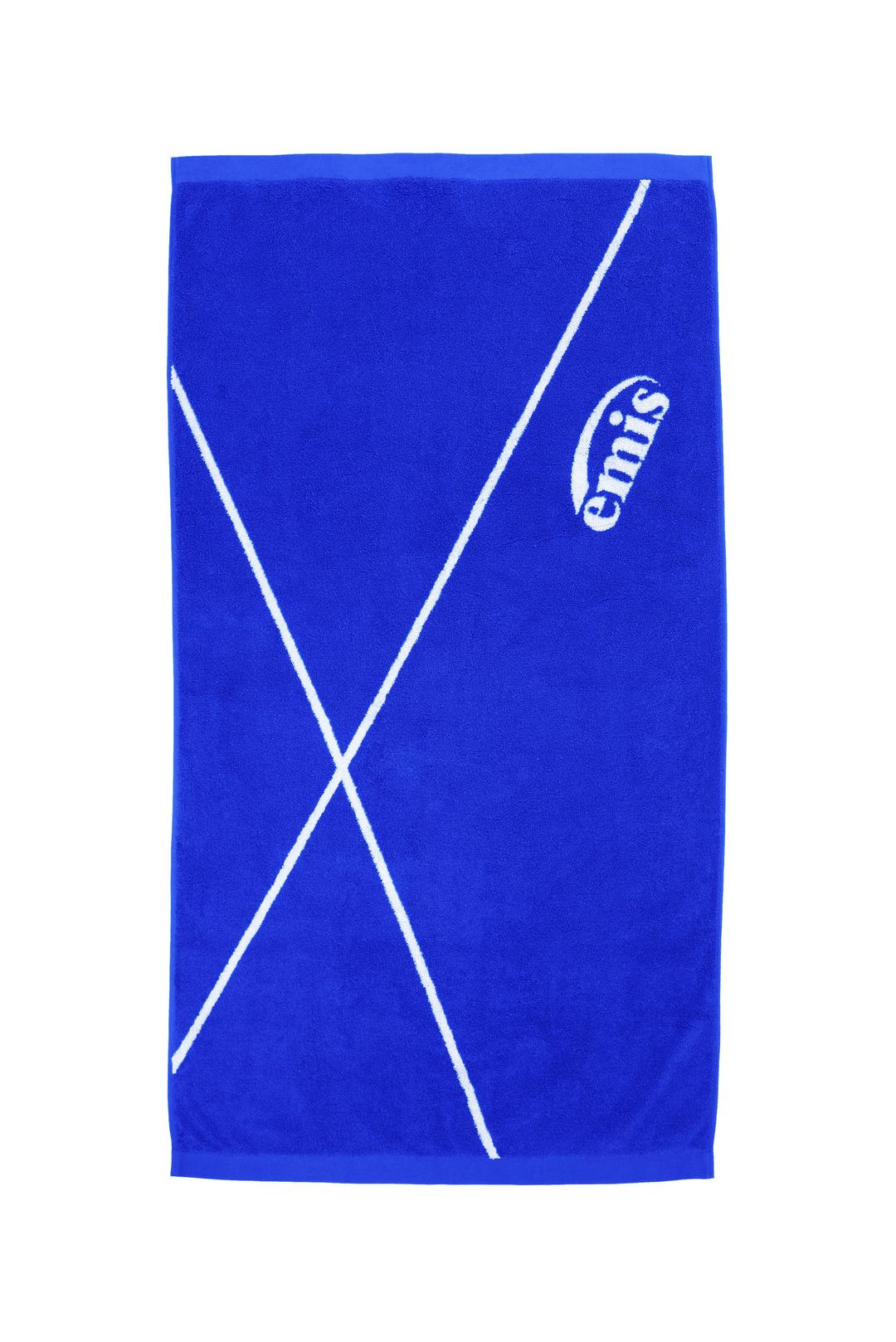 NEW LOGO BEACH TOWEL-BLUE