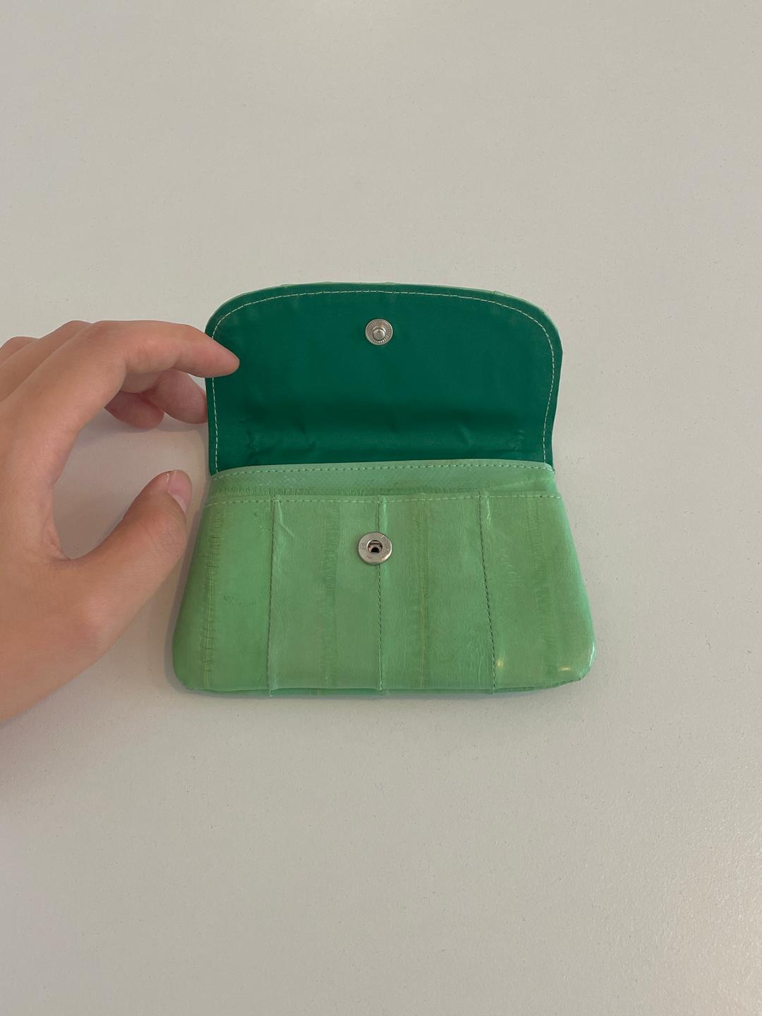 croissant mini wallet (melon)
