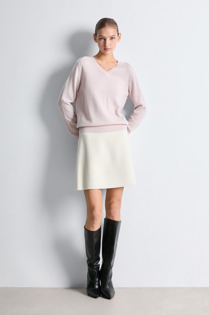 [CLUB MONACO] 캐시미어 브이넥 니트 풀오버