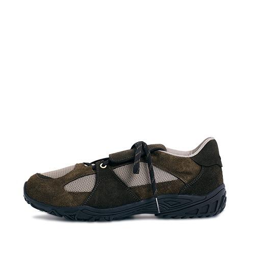 [9월 16일 예약배송] Asymmetry Sneakers "Khaki Brown\"