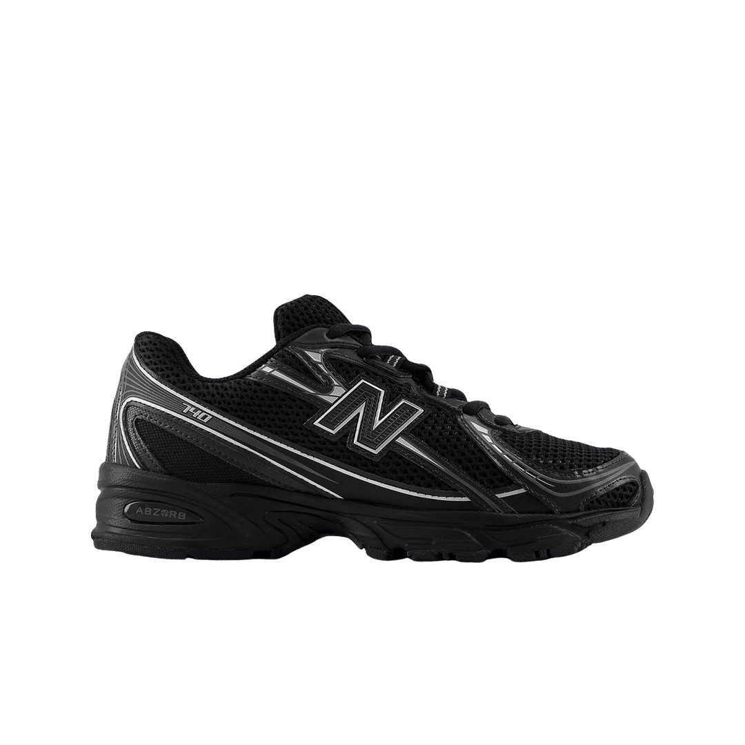 New Balance 740 Black Silver Metallic