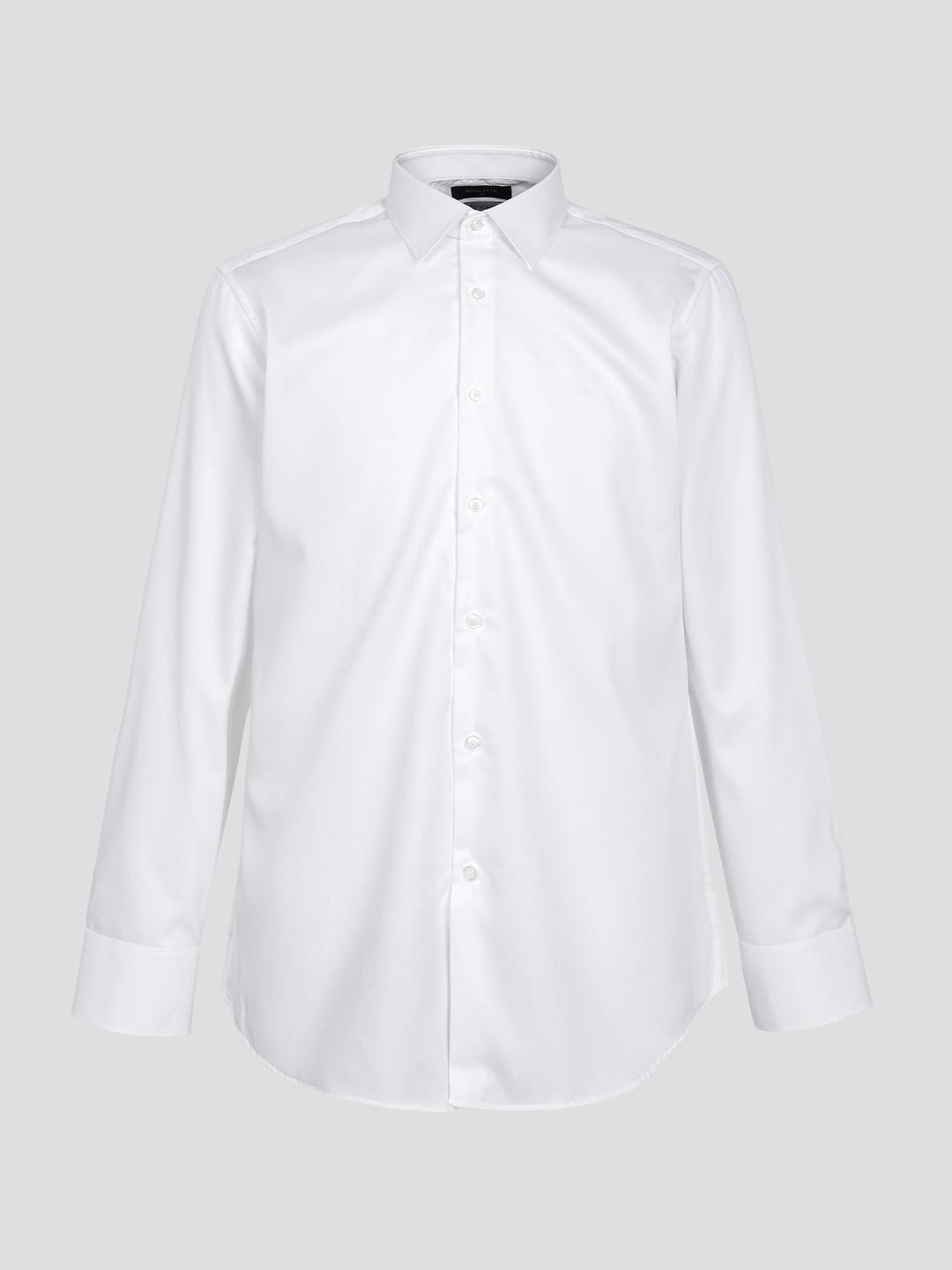 (NON-IRON) SOKTAS 솔리드 논 아이론 레귤러핏 셔츠 - 화이트