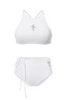 Cross tattoo tank bikini
