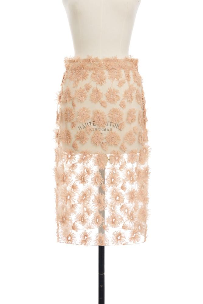 MINA FEATHER SKIRT (2 colors)