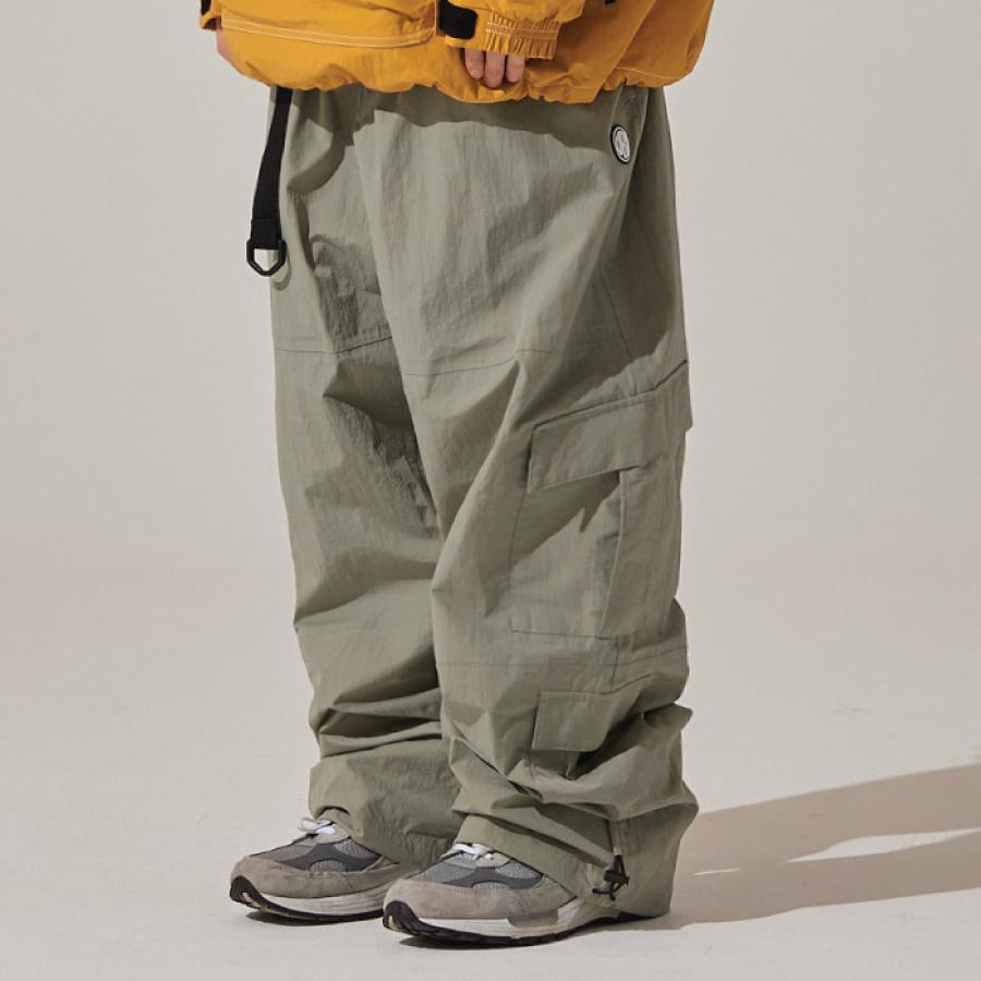 WIDE CARGO PANT - L.KHAKI