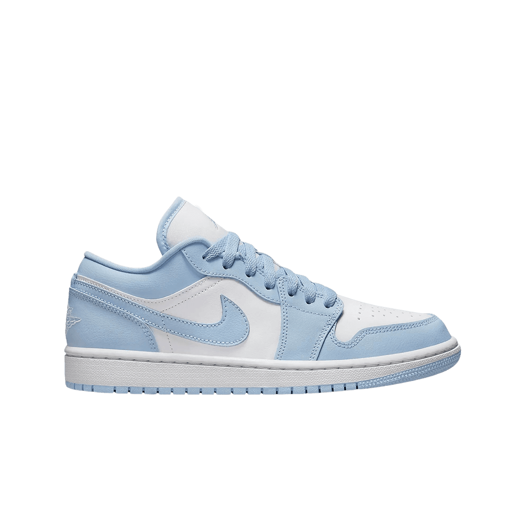 (W) Jordan 1 Low White Ice Blue