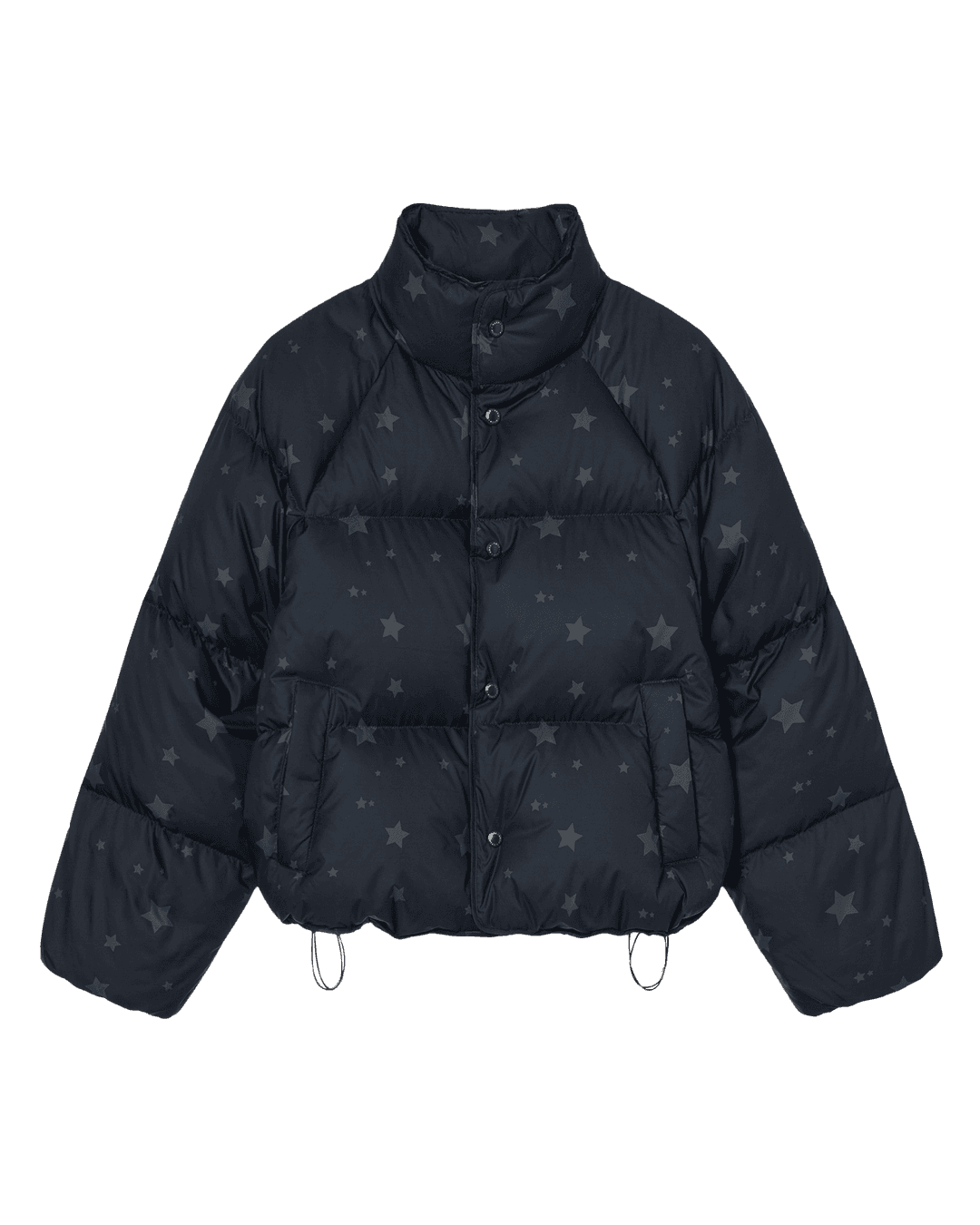 STAR PUFFER DOWN JACKET [NAVY]