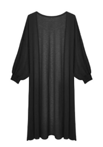 [25164] 브리즈 퍼프 롱 가디건