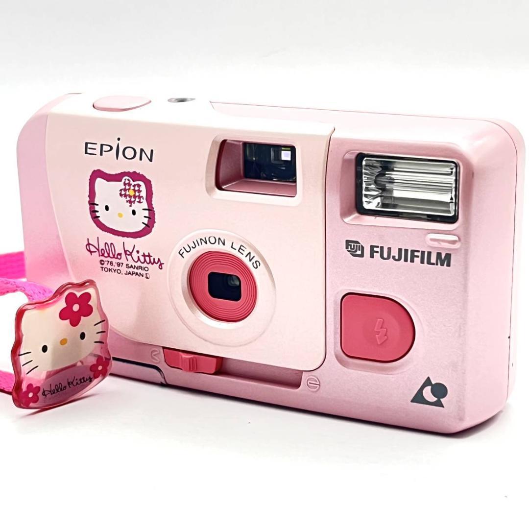 ★良品★FUJIFILM EPION ハローキティ フィルムカメラ #1413