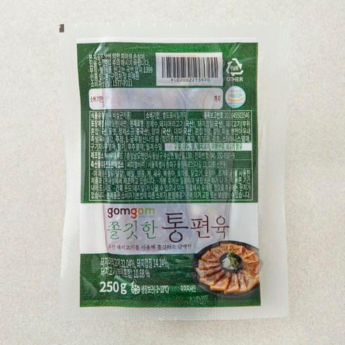 곰곰 쫄깃한 통편육(냉장), 250g, 1개