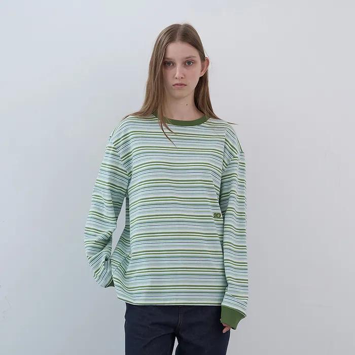 스트라이프 박시 LST (Green Stripe)