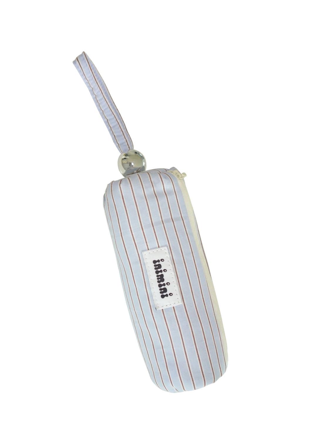 inimini 'Roll\' pouch blue stripe