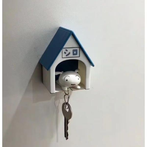 애니 짱구 흰둥이 키링 열쇠걸이 세트