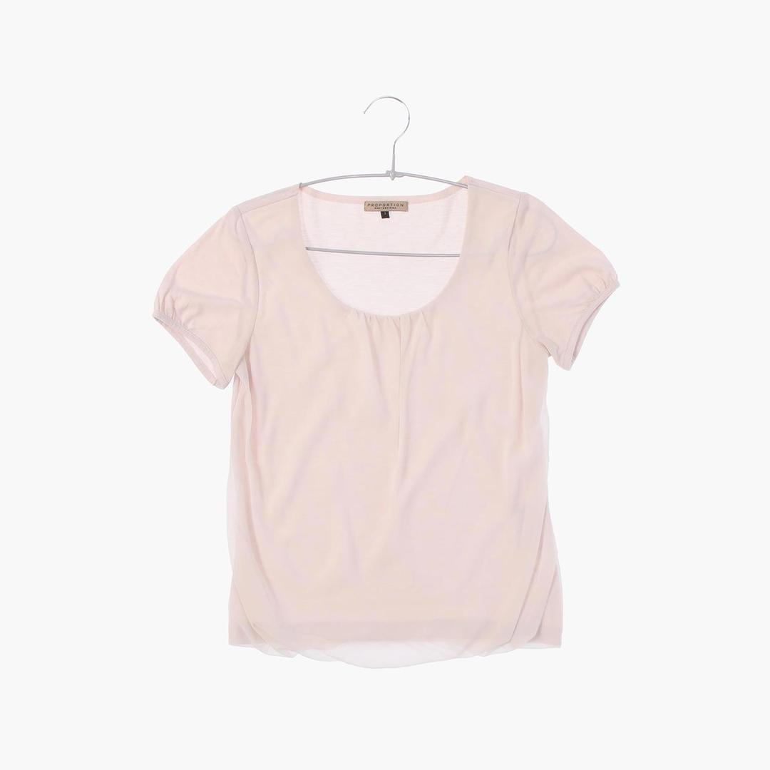 폴리 베이직 블라우스 여자 S