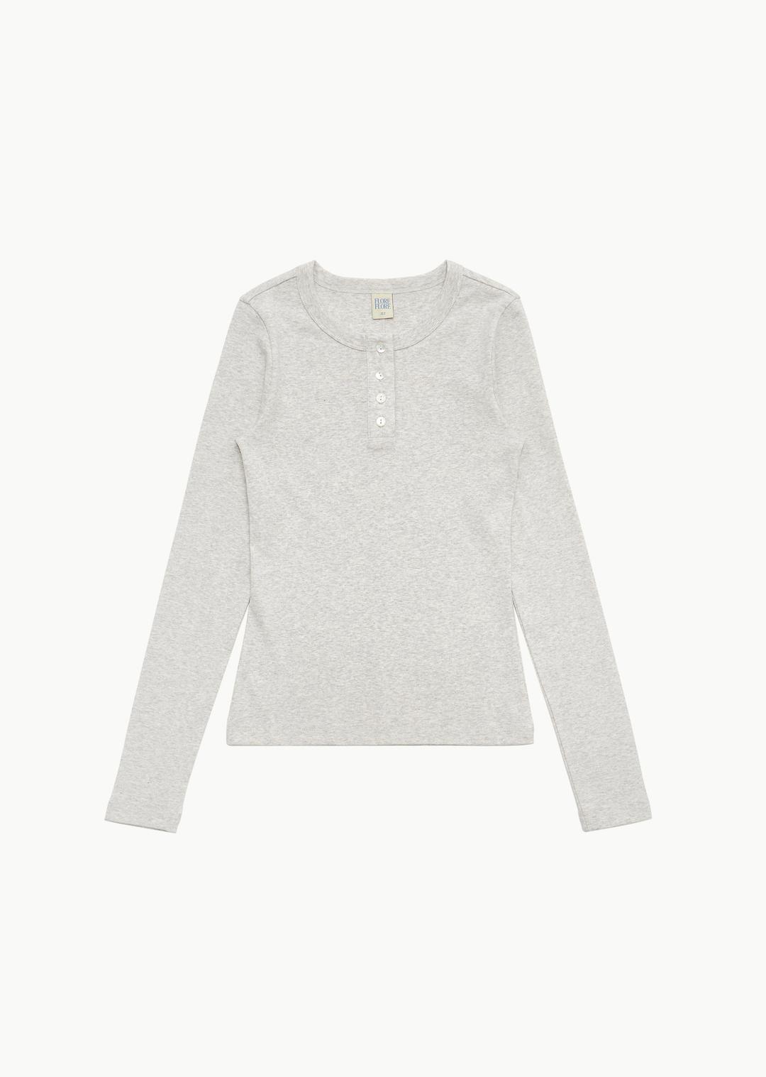 jess longsleeve, heather grey