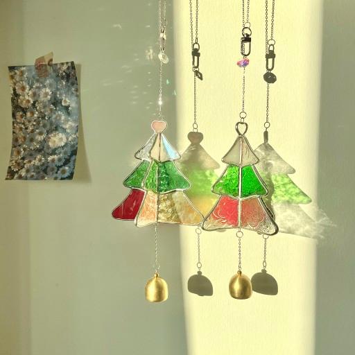 [크리스마스선물] 트리 입체 썬캐쳐