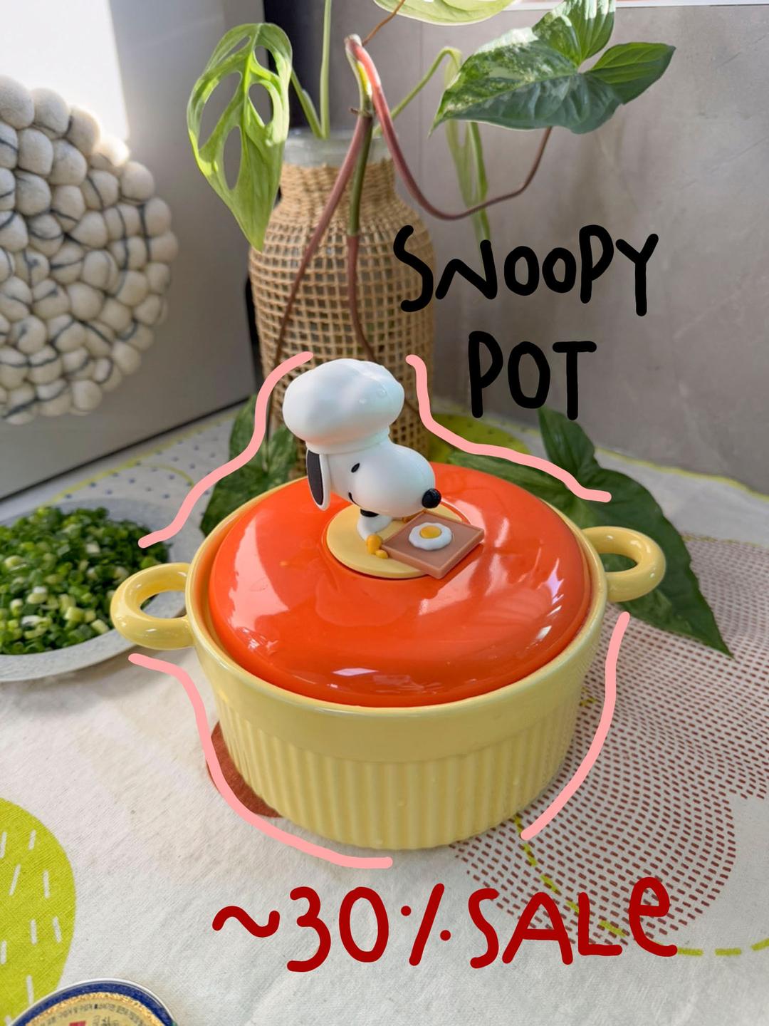 [공구SALE] 스누피 세라믹 팟(SNOOPY CERAMIC POT)  2 COLOR