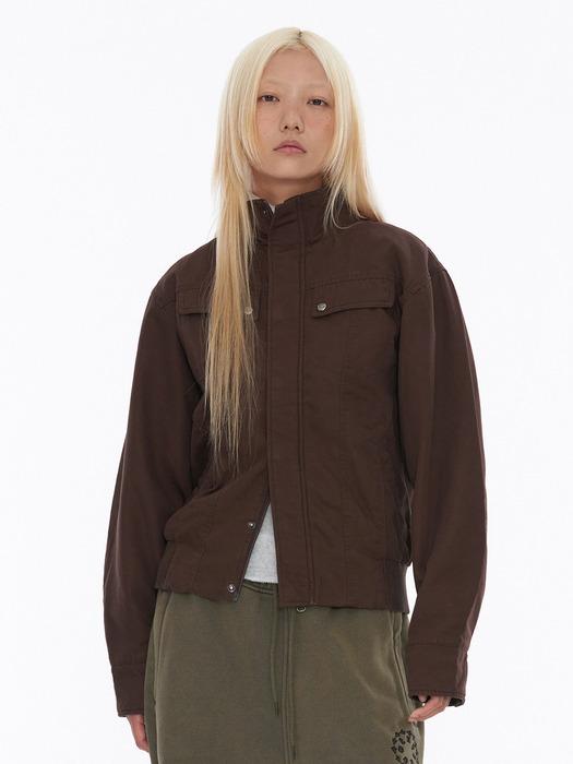 Washed Everyday Jacket Brown