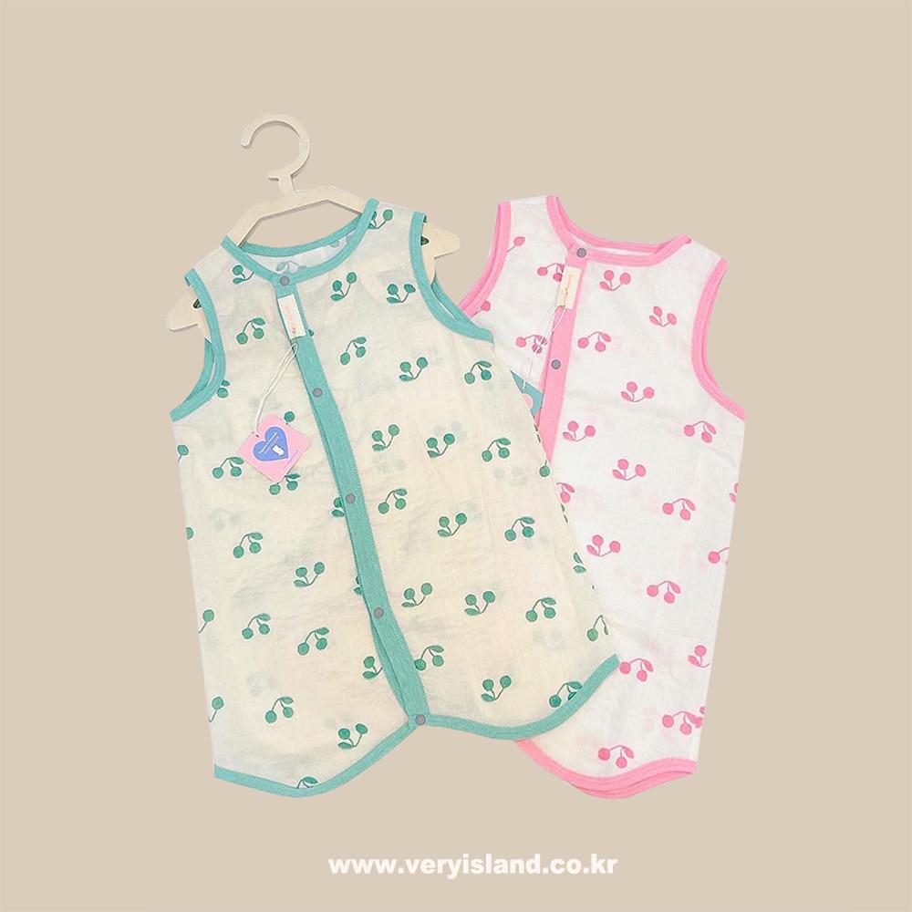 I love cherry ♥ 여름 수면조끼