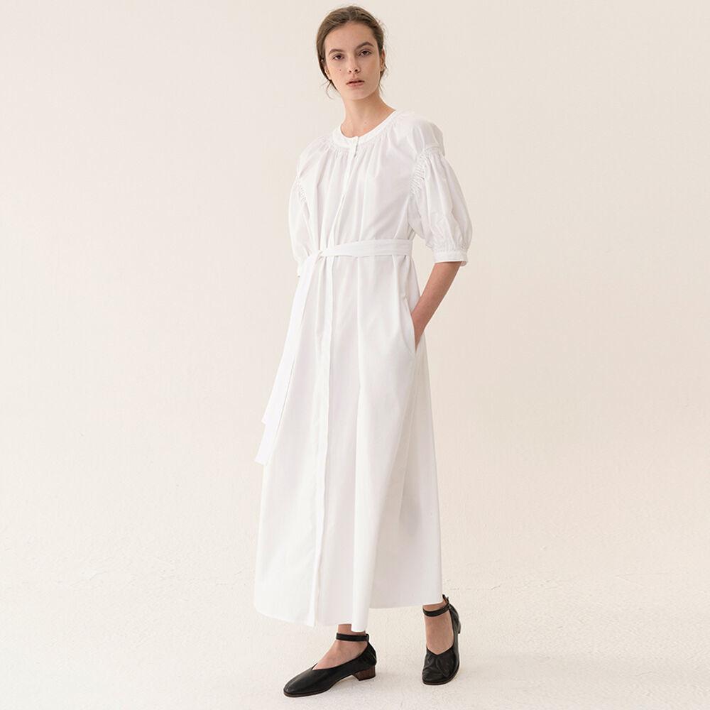 [ESSENTIAL] Original Balloon Dress White
