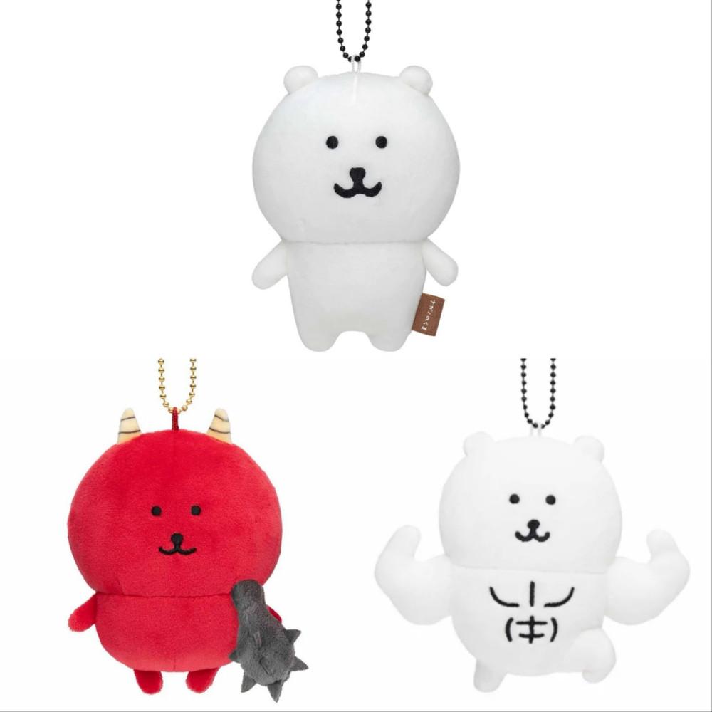 농담곰 기본, 근육곰, 오니곰 마스코트 / 쁘띠 미니 담곰이 마초곰 도깨비 키링 인형