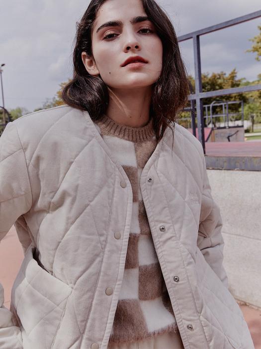 [Quiet Please] Corduroy Linner Jacket(2 Colors)