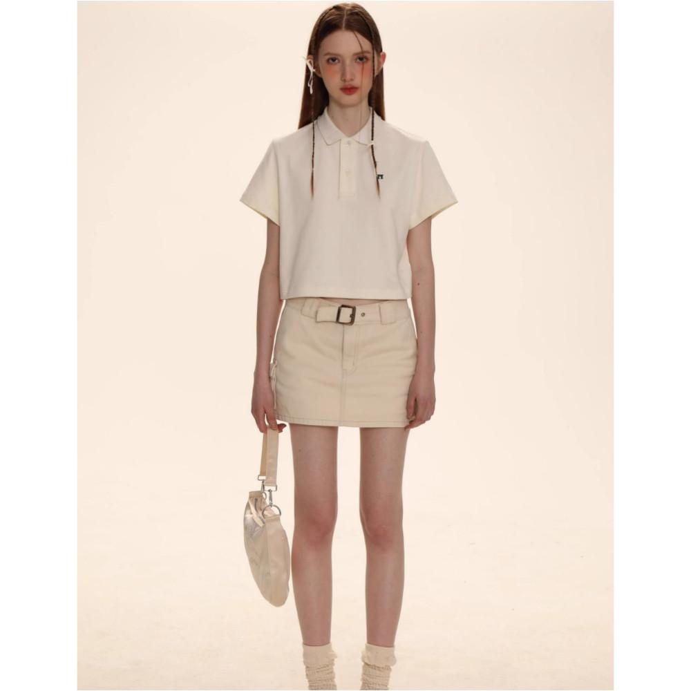 벨트 카고 포켓 미니스커트 MOROMORO2