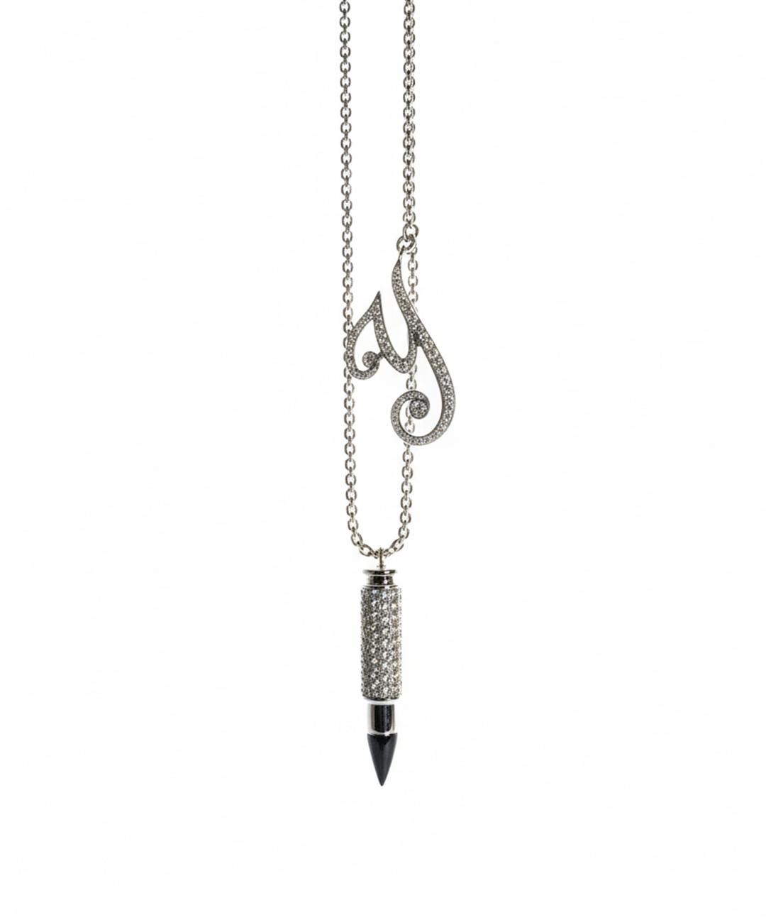 [2/12 예약배송] Y10 BULLET INITIALS NECKLACE(SILVER)