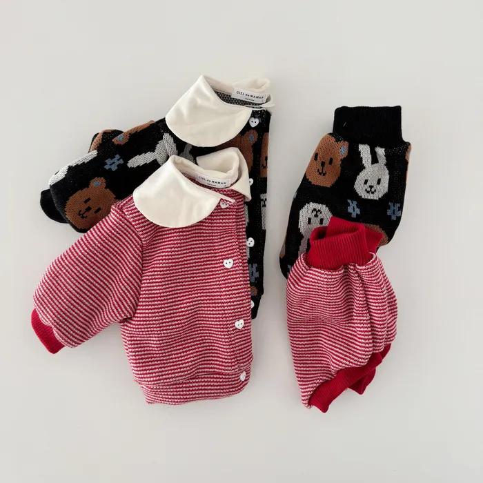 베베 프렌즈 니트셋업 (2color)