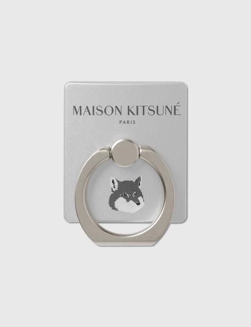 메종키츠네 폭스 헤드 아이링 IRING 핸드폰 거치대 21SS : 스토어아일랜드