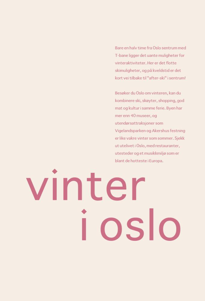 빈테르 이 우슬로 | 오슬로의 겨울