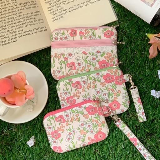 🌸핑크 플라워 카드지갑 (3size)