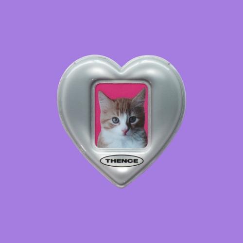PHOTO HOLDER SMART TOK_SILVER HEART