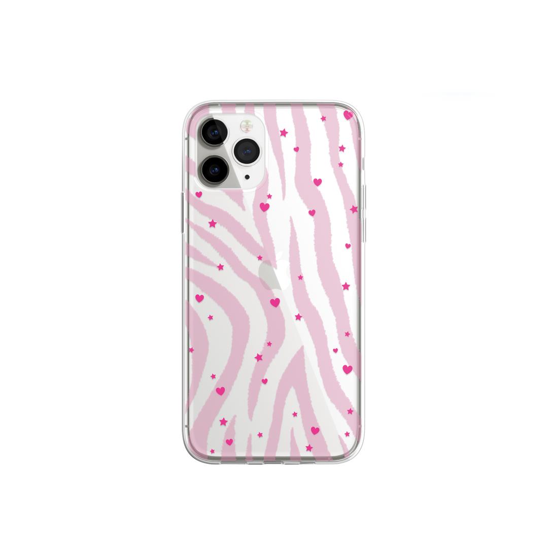 Zebra clear case