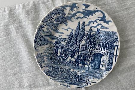 [vintage] plate 553 (20cm)