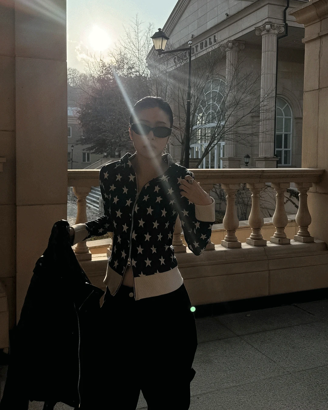 스타 슬림 후드