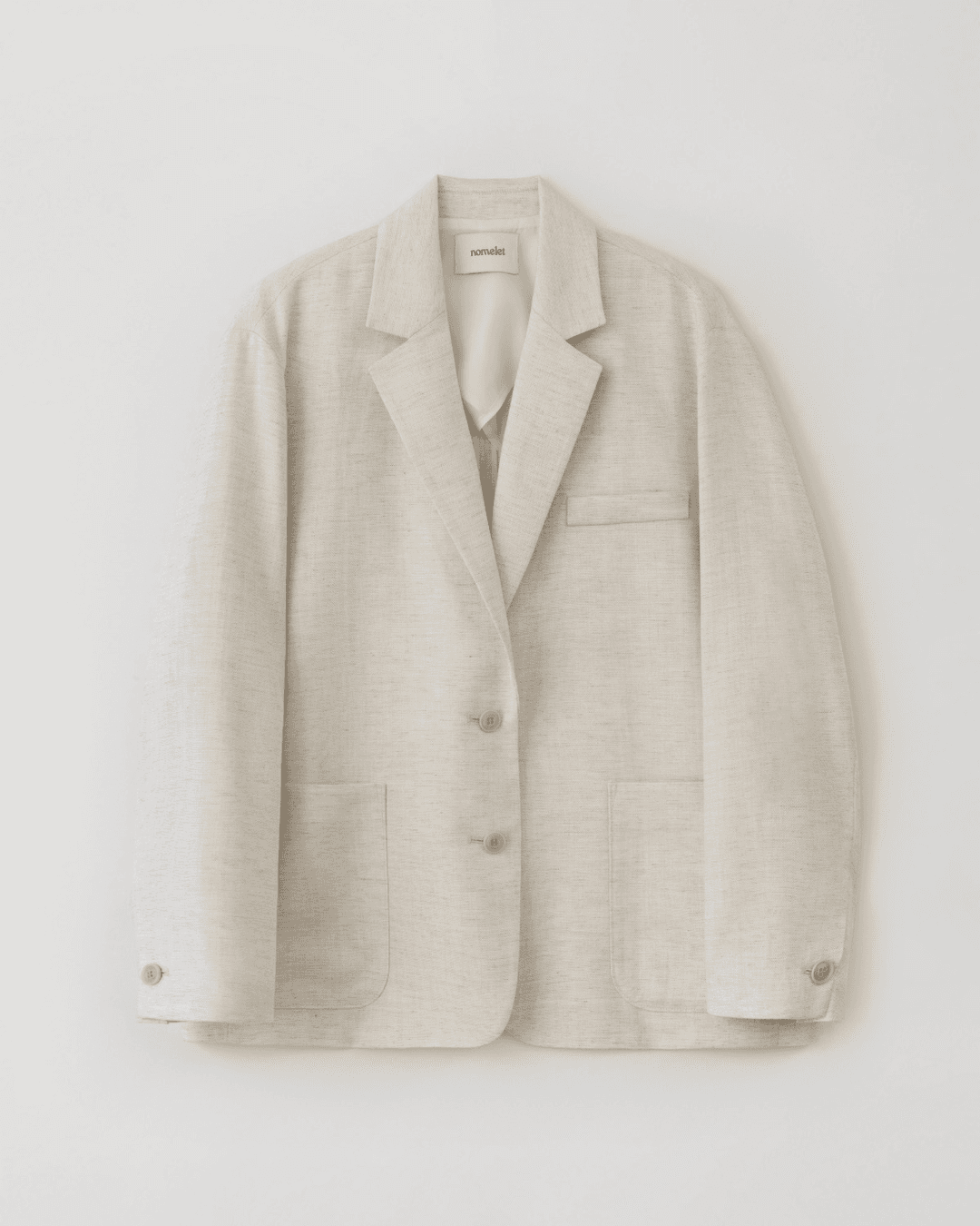 Flow 플로우 린넨 자켓 - natural
