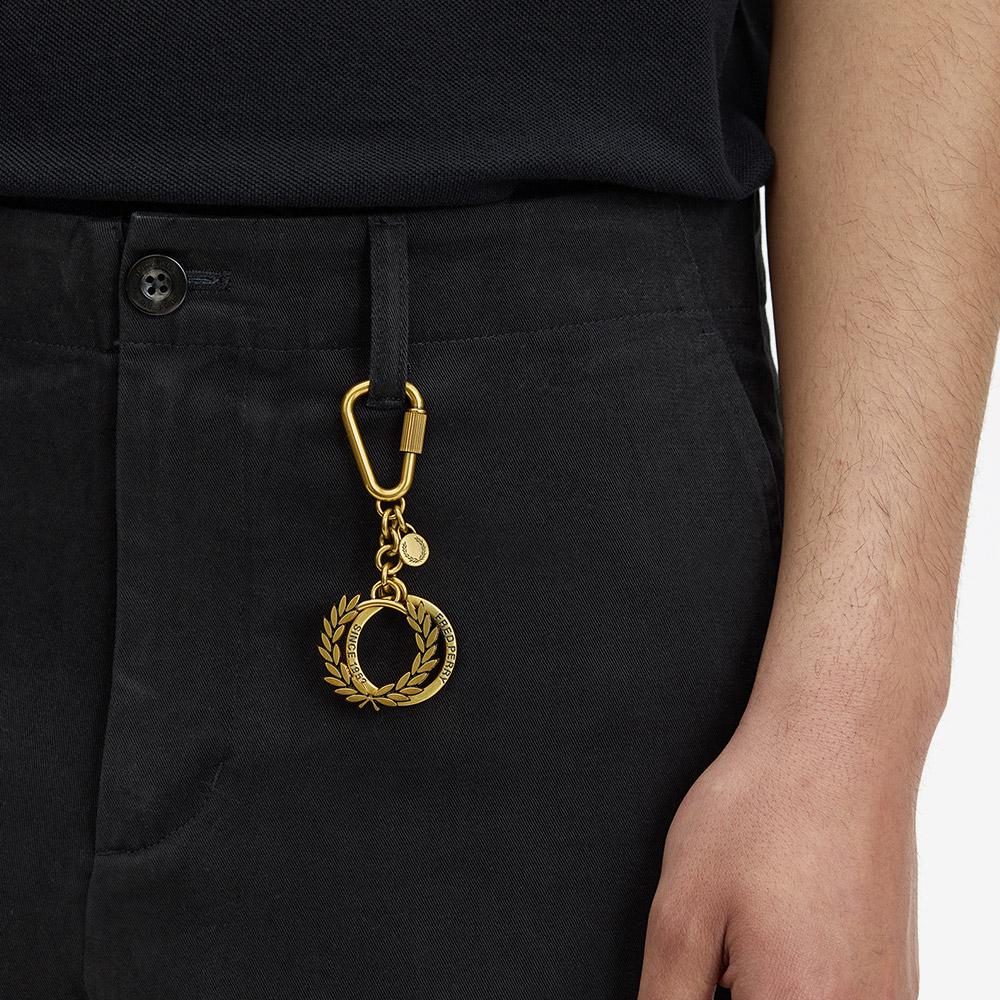 로렐 리스 키링 - 골드 | 프레드페리