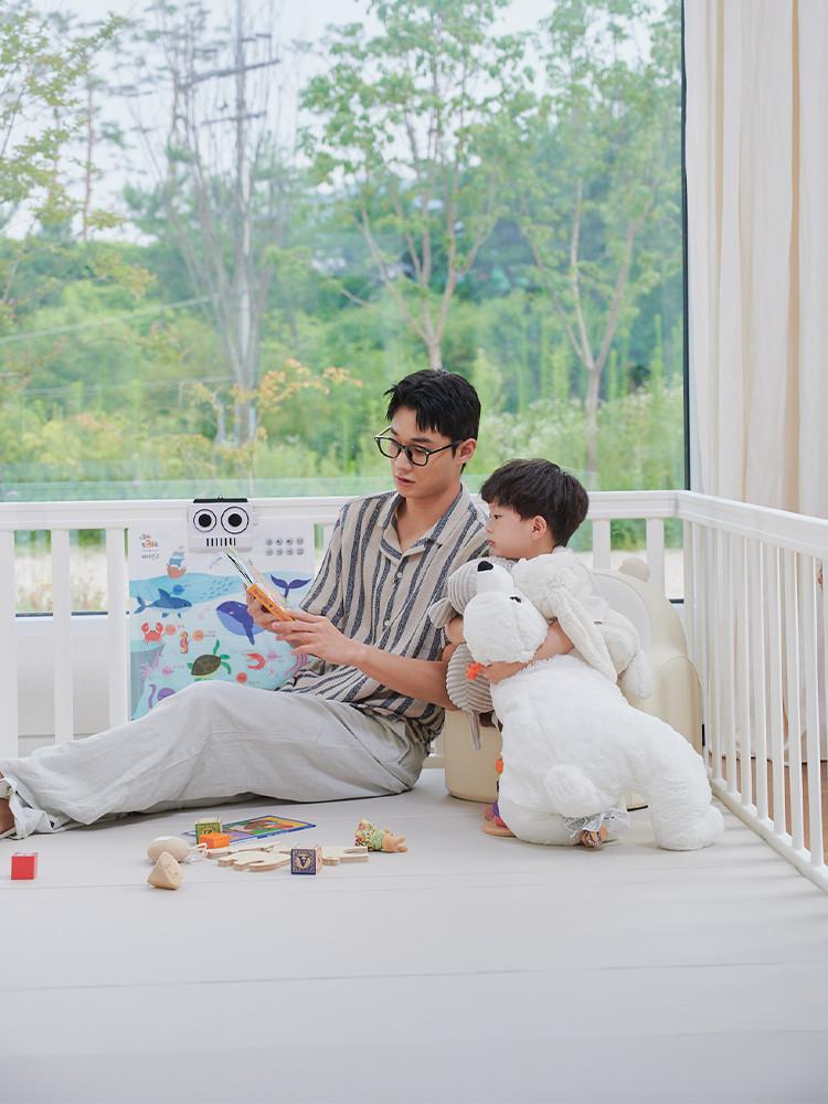 폴레드 퍼시픽 베이비룸 (폴더매트 호환 유아 아기 안전가드 울타리 펜스)